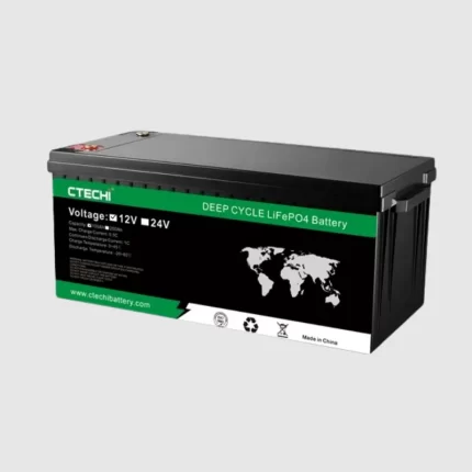 CTECHi 12V 100Ah LiFePO4 Battery